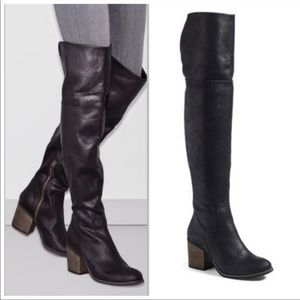 Hinge canton over the knee boot women